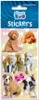 Autocollant 7x18 cm argent chiens STICKER BOO 235748 Voir les images du produit 2