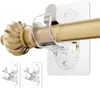 Aste per tende trasparenti con supporti autoadesivi - Anteprima dell’immagine prodotto 1
