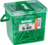 Set 150 viti SPAX Torx in acciaio a testa svasata, Diam.5 Anteprima dell’immagine prodotto 1
