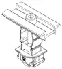 K2 Clamp MC 25-40 Black 2004148 Universal Mittelklemme Produktbild-Vorschau 3