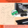 Hotte rétractable Klarstein Downdraft 90cm - Identique au Voir les images du produit 5
