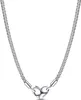 Pandora Moments Gliederhalskette mit Nieten 392451C00-45 Produktbild-Vorschau 1