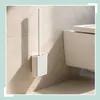 Relaxdays Toilettenbürste Wandmontage, zum Kleben, HxBxT: Produktbild-Vorschau 2