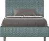 ITYHOME - Gepolstertes Bett mit Bettkasten 120x200 mit Produktbild-Vorschau 1