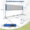 COSTWAY Siatka do badmintona na zewnątrz, siatka do Podgląd zdjęcia produktu 3
