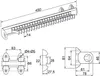 Black-Line Krawattenhalter Gürtelhalter ausziehbar, links Produktbild-Vorschau 3