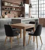 Esstisch - Braun - 80 x 80 cm - Esszimmertisch Aus Holz - Produktbild-Vorschau 4