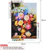 Diamond Painting 5D Blumen Diamant Painting Bilder 30 * Produktbild-Vorschau 2