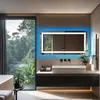 Specchio da bagno Vrygle 140x70 cm con Bluetooth, LED RGB, Anteprima dell’immagine prodotto 5