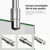 S'AFIELINA barra stabilizzatrice per doccia in acciaio Anteprima dell’immagine prodotto 4