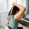 2 Stück Holz Rückenkratzer Handheld Manuell Rücken Produktbild-Vorschau 4