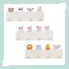 Relaxdays Kindergarderobe, 4 Haken, Design C, Wandmontage, Produktbild-Vorschau 6