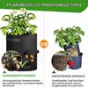 4-Pack 10 Gallonen Kartoffel Pflanzsack, Pflanzbeutel, für Produktbild-Vorschau 7