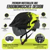 Fahrradhelm H085 Urban mit LED-Rücklicht & Produktbild-Vorschau 3