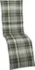 Go-De Relax-Auflage grau-kariert, 170 x 50 x 6 cm Produktbild-Vorschau 1