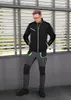 NEO TOOLS Giacca da lavoro in pile da uomo con cordura nera Anteprima dell’immagine prodotto 3