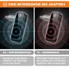 KRUMAD Bluetooth 5.0, Bluetooth Adapter 2in1, Audio Produktbild-Vorschau 5