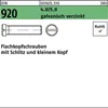 Reyher  Flakoschr. mit Schlitz DIN 920 4.8/5.8 M 4x6 galv. Produktbild-Vorschau 1