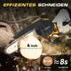 Akku-Kettensäge 800w, 6 Zoll, 2000 Rpm, Automatische Ölung, Produktbild-Vorschau 7