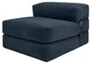 Schlafsessel 70x190 cm dunkelblau Produktbild-Vorschau 1