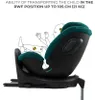 KINDERKRAFT Seggiolino auto Xrider 2 i-size 40-150 cm Verde Anteprima dell’immagine prodotto 3