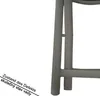 Vanage Hocker Alu Gartenhocker Garten Bank Sitzbank Produktbild-Vorschau 6