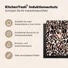 KitchenYeah© Herdabdeckplatte Panther Druck - Flecken - Produktbild-Vorschau 6
