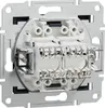 The back of a network socket with exposed wiring terminals. Anteprima dell’immagine prodotto
