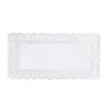Papstar Spitzenpapiere eckig 40 cm x 20 cm weiß, 25 x 6 Produktbild-Vorschau 1