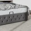 Hydraulická postel MODFU s pružinovou skříní 140 x 200 cm s Náhled obrázku produktu 7