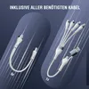 4smarts 541277, Freistehend, ABS, Polycarbonat, Grau, Produktbild-Vorschau 4
