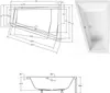 Badewanne Eckwanne Set 6in1 180x125 Links + Verkleidung Produktbild-Vorschau 10