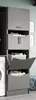 Free wasmachinekast 3 deuren, 1 vouwdeur, 2 planken Productafbeelding-voorbeeld 9