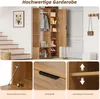 Sweiko 100x33x190cm garderobenschränke mit Produktbild-Vorschau 9