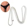 Taillenkette, schmal, minimalistisch, einlagig, Metall, Produktbild-Vorschau 5