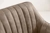 Edler Barhocker TURIN vintage taupe mit Ziersteppung Produktbild-Vorschau 9