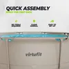 VirtuFit Rundbecken Ø244 x 76 cm Beige mit Filterpumpe Produktbild-Vorschau 8
