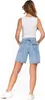 Damen Shorts Jeansshorts mit Gürtel High Waist MORAJ M Produktbild-Vorschau 4