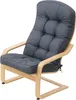 Cuscino per sedia da giardino "Ikar" (56×55/56×90 cm) - Anteprima dell’immagine prodotto 2