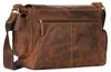 GREENBURRY Umhängetasche Vintage New Hunting Bag II Brown Produktbild-Vorschau 2
