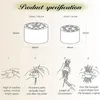 set di 3 portafiori riutilizzabili per bouquet, portavaso Anteprima dell’immagine prodotto 3
