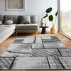 Moderner Designteppich mit dynamischem Schwungmuster - Produktbild-Vorschau 1
