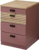 Nachttisch - B 45 cm - 3 Schubladen - Artisan Eiche Produktbild-Vorschau 6