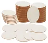Belle Vous 100er Pack Holzscheiben 10cm - 100er Set Produktbild-Vorschau 1