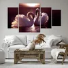 Bild auf Leinwand - Leinwandbild - Schwäne Landschaft Produktbild-Vorschau 6