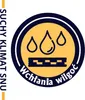 A circular logo with text and icons related to moisture absorption and dry climate. Podgląd zdjęcia produktu