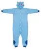 Pyjama Onesie Kigurumi Kostüm für Erwachsene Blau Bulbasaur Produktbild-Vorschau 6