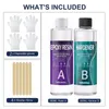 Resina Epossidica Trasparente, 1000ml/35oz Colla Resina Anteprima dell’immagine prodotto 2