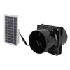10W 12V solar powered exhaust fan for round tube ABS solar Anteprima dell’immagine prodotto 3