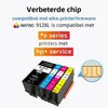 Marketing image for INKFIND 912XL ink cartridges, showing the product and highlighting compatibility with 'e series' printers and 'hp+ service'. Produktbild-Vorschau